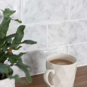 Subway Carrara 3D Epoxy Tile Stickers