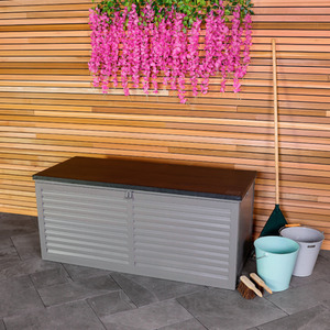 Charles Bentley Outdoor Garden Plastic Storage Box