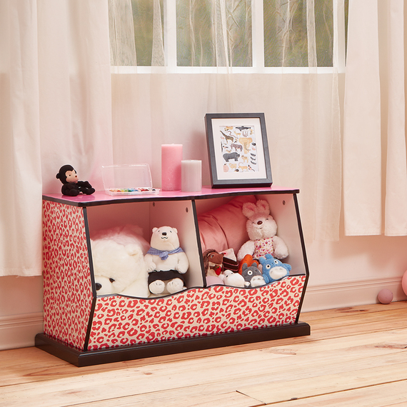 Kids Wooden Toy Storage Cubby