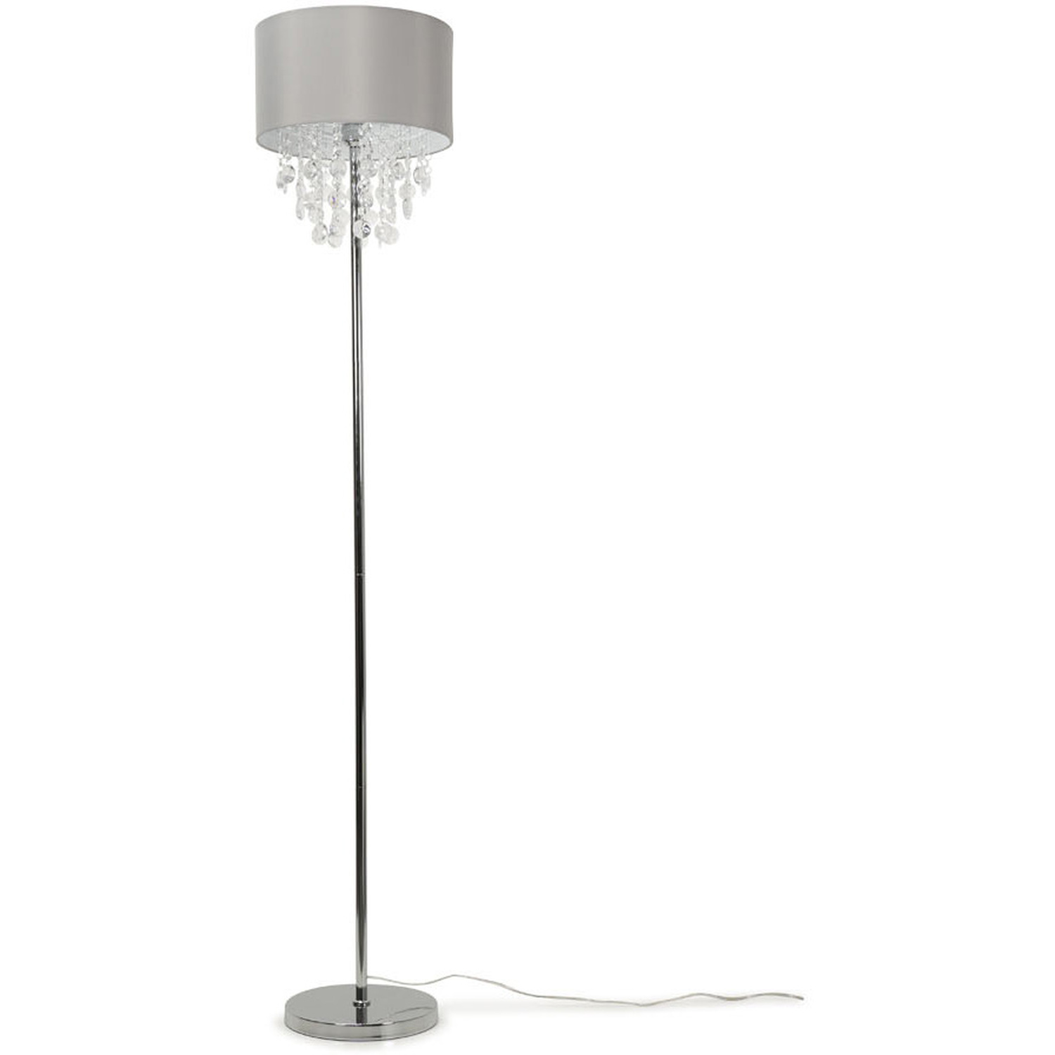 Image of Lulu Grey Floor Lamp With Acrylic&hellip;