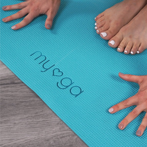 Turquoise Myga Entry Level Yoga Mat shot 5195713