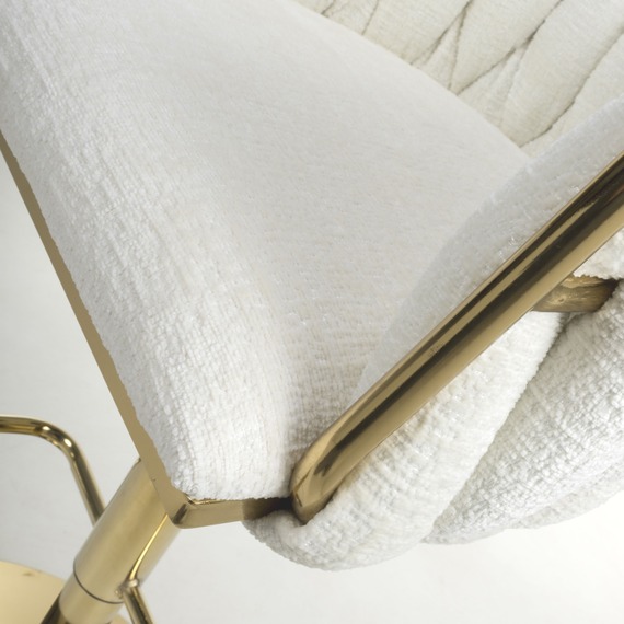 Bellaire Linen Effect Bar Stool