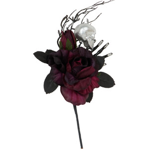 Gothic Skull Rose Pick