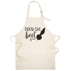 Drop the Beet Linen Adults Apron