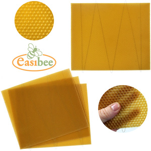 National Beehive Deep Brood Wired Wax Foundation Sheets