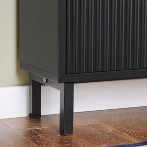 Black / 2 SoBuy Shoe Cabinet Narrow Shoe Storage Organizer for Entryway shot 6128291