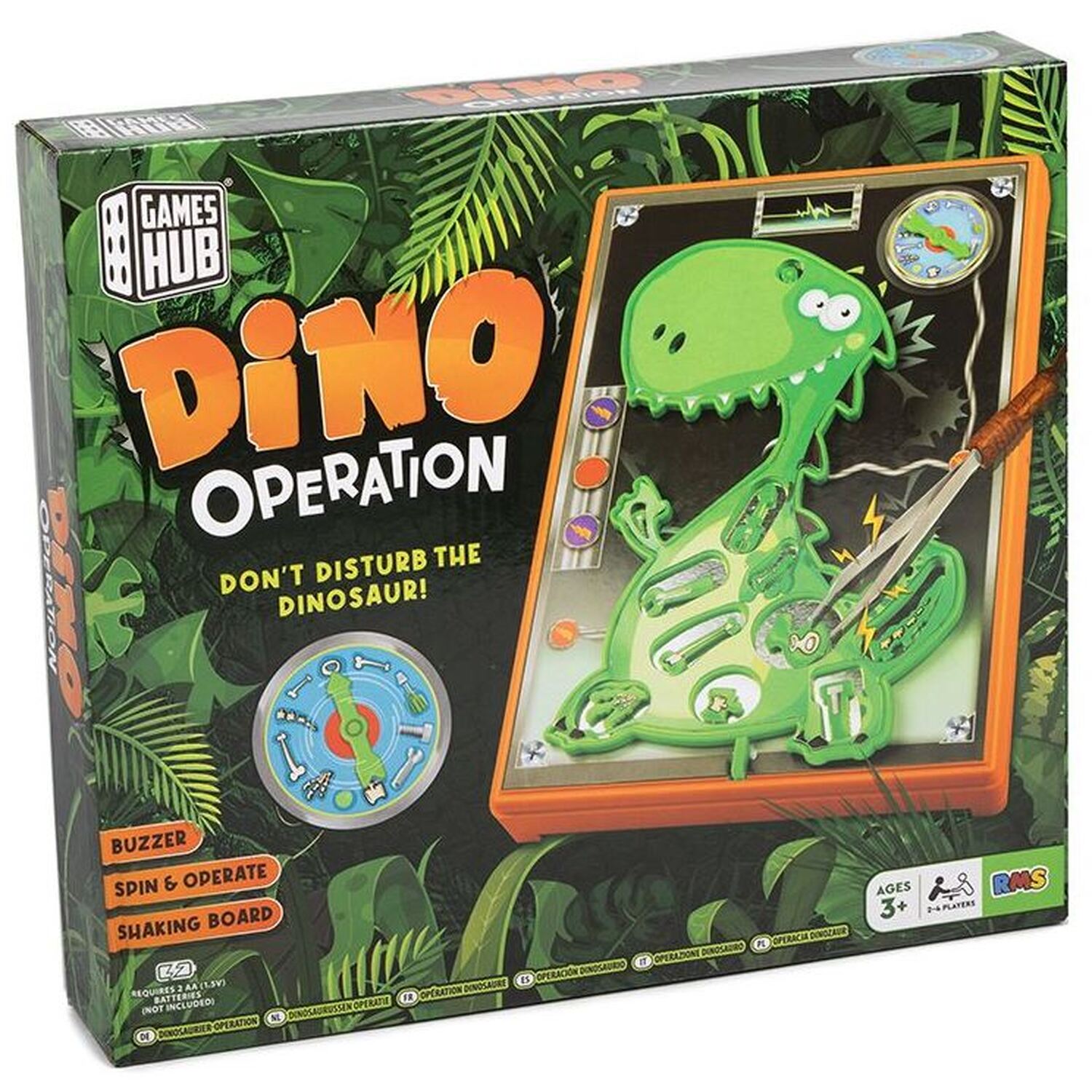 Dino or Unicorn Operation Game - Multicolour
