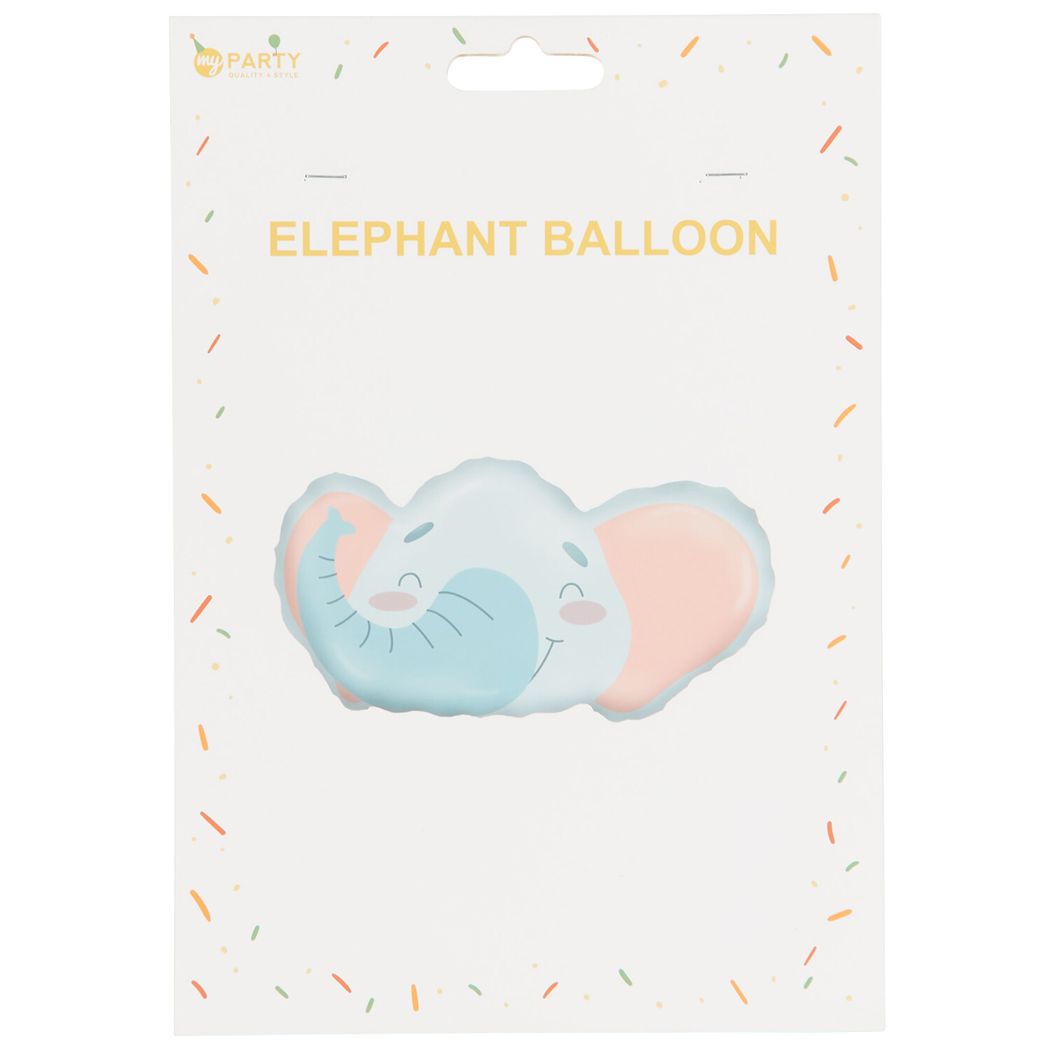 Safari Party Foil Balloon - Multicolour