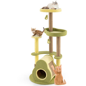 Avocado Cat Tree Multi-level Cat Tower
