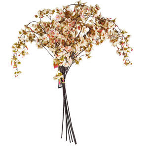 Bunch of Natural Trailing Cherry Stems Artificial Flowers