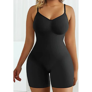 Figure8 Size 10 Shapewear Bodysuit and Tummy Control for Women Black
