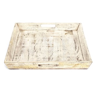 Solid Mango Wood Serving Decorative Tray