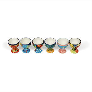Set of 6 Classic Spanish Egg Cups