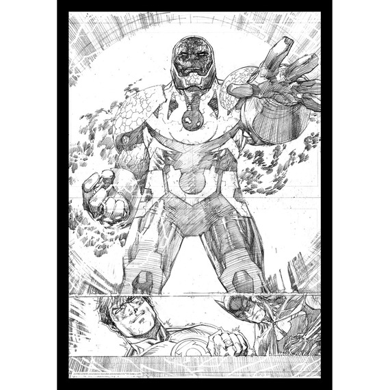 DC Comics Darkseid Limited Edition Art Print