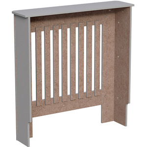 Grey / 78cm Chelsea Radiator Cover shot 8337357