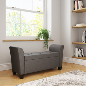 Charcoal Grey Verona Window Seat shot 8386144