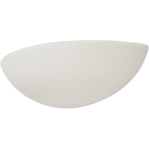 Ceramic Wall Light Ribbed Uplighter