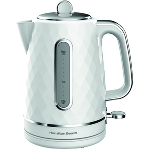 Diamond 1.7L Textured Kettle White