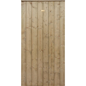 Rowlinson Tongue and Groove Square Top Wooden Gate