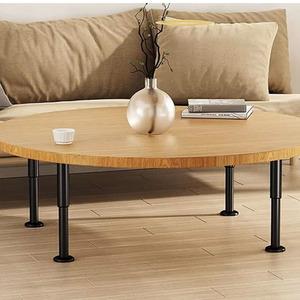 Set of 4 Adjustable Metal Furniture Legs