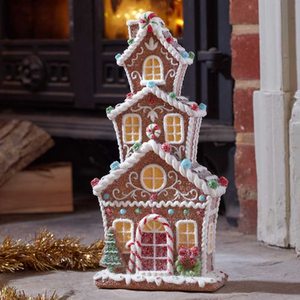 Large Candy Townhouse Christmas Decoration