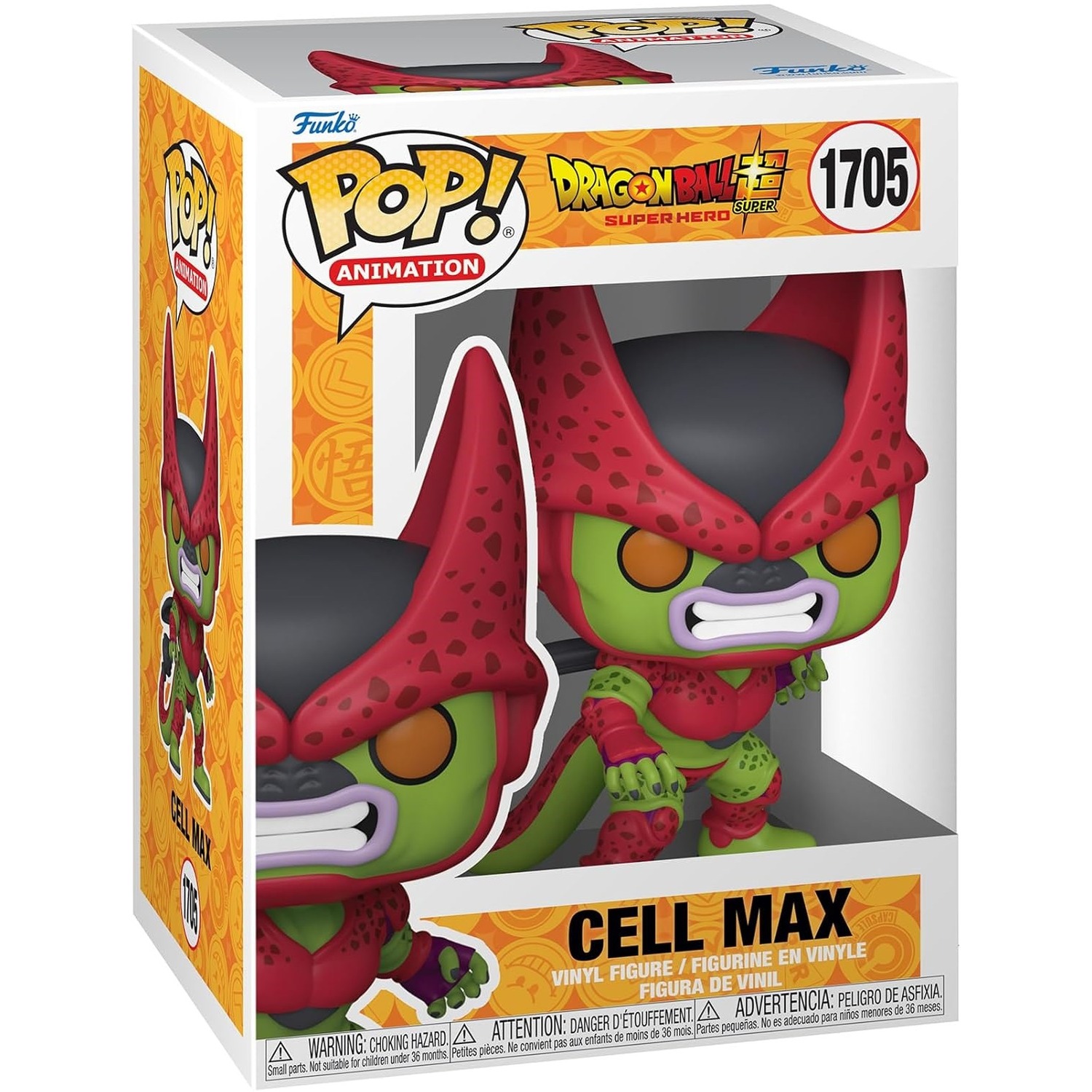 Funko Pop! Animation: Dragon Ball Super Super Hero - Cell Max - Figurine en Vinyle à Collectionner - Idée de Cadeau - Produits Officiels - Jouets pour Les Enfants et Adultes