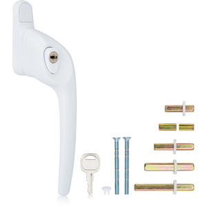 Right Hand Universal Cranked Double Glazing Handle