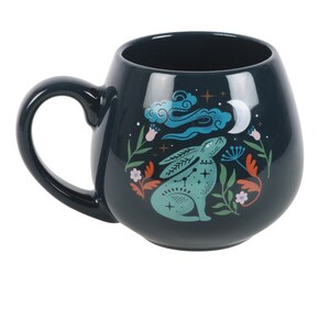 Midnight Hare Enchanted Ceramic Mug