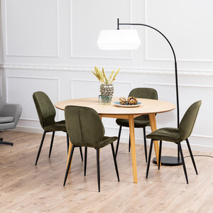 Nagano Dining Table and Femke Chair Set