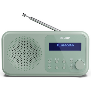 SHARP Tokyo Portable Digital Radio - Aquamarine Green