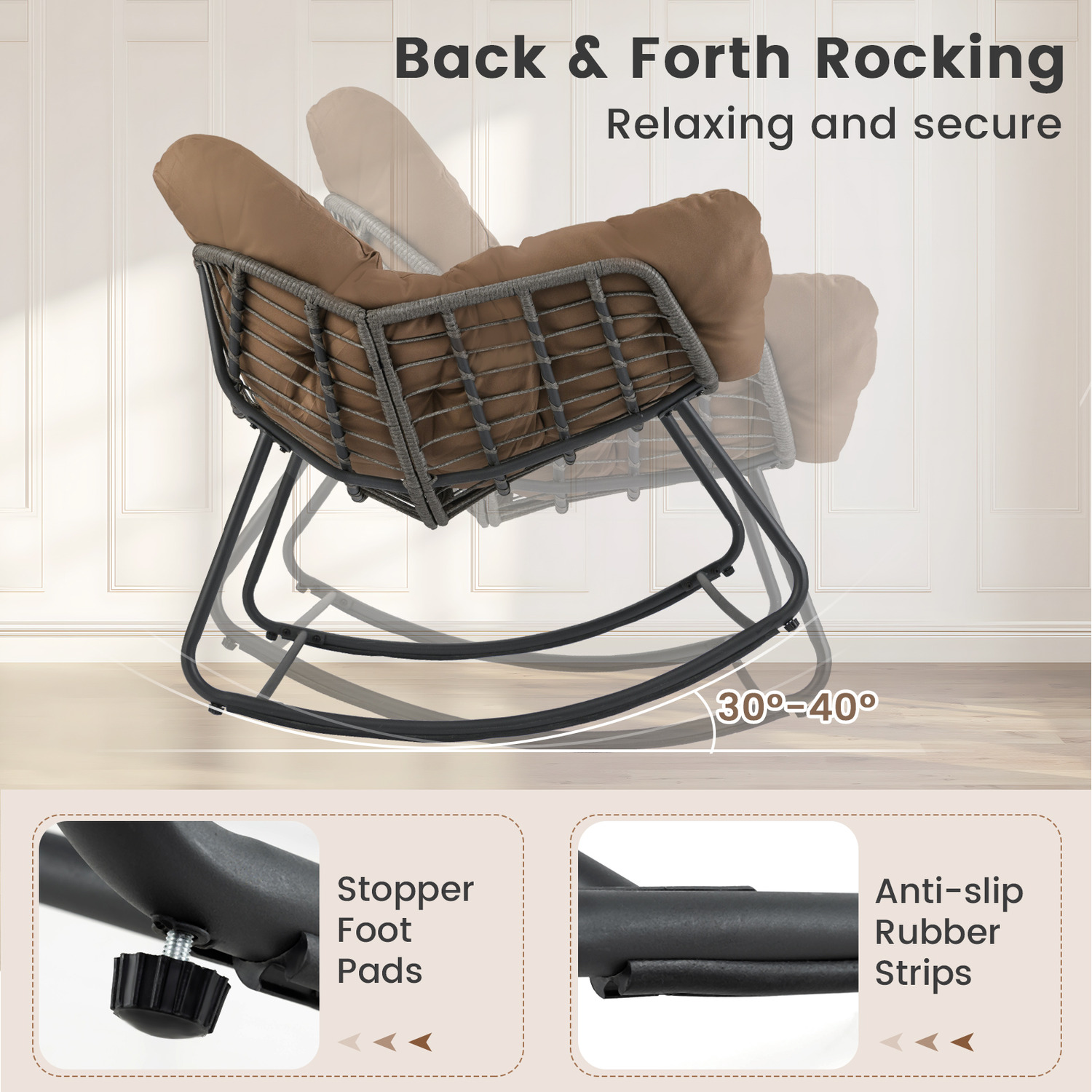 Outdoor Rocking Chair