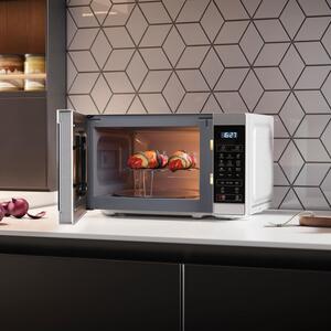 Sharp 20L 800w Grill Microwave Silver