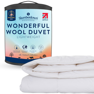 Slumberdown Wonderful Wool, 200gsm Light Duvet