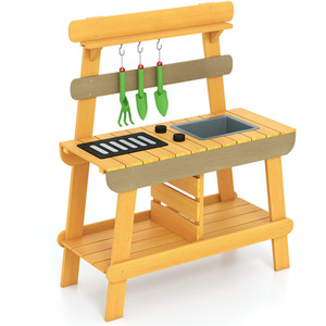 Toddler Wood Pretend Play Kitchen