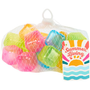 Pack of 18 Summer Living Reusable Ice Cubes