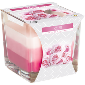 Rainbow Jar Candle Rose - Brighten Your Day