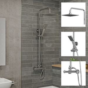 Bathwell Thermostatic Mixer Shower Set