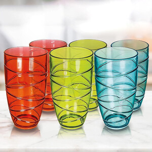 Multi Coloured Drinking Tumblers For Kids, Picnics