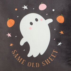 Spooky Ghost Cushion Same Old Sheet Square Halloween Decor Gift