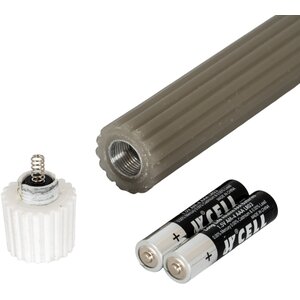 Luxe Collection Natural Glow Ribbed Taper Candles