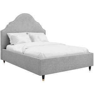 Quince Light Grey Double Bed