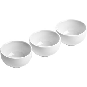 Dela Set Of 3 Round Dip Bowls