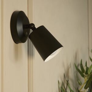 Black Rechargeable wall lamp