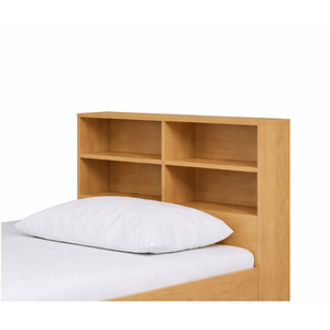 Bookcase Headboard Attachment, Oak Effect