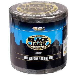 Everbuild Black Jack Flashing Tape, Trade 100mm x 10m
