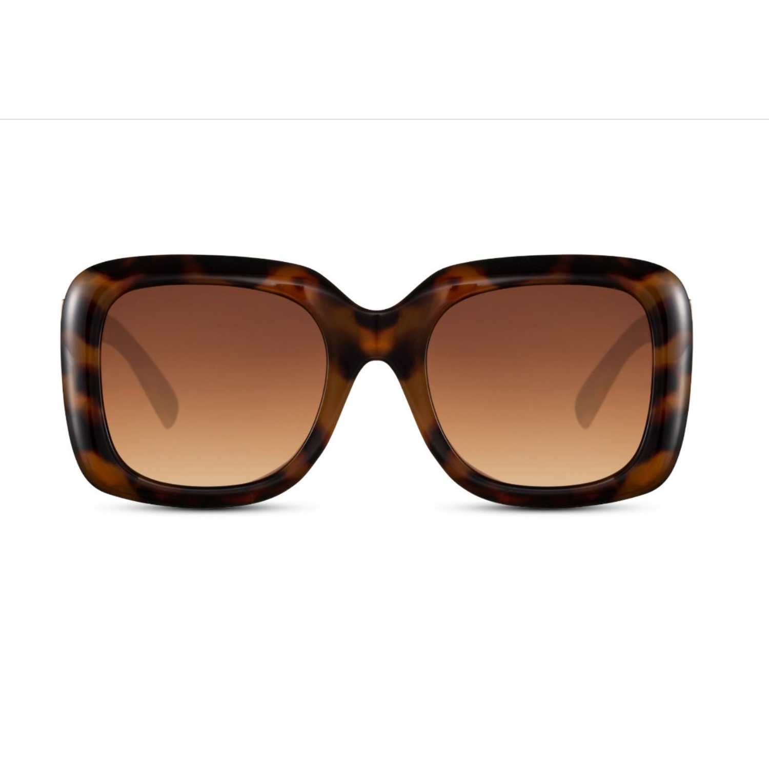 Sunglass Station Heritage Butterfly Unisex Sunglasses - Classic Brown