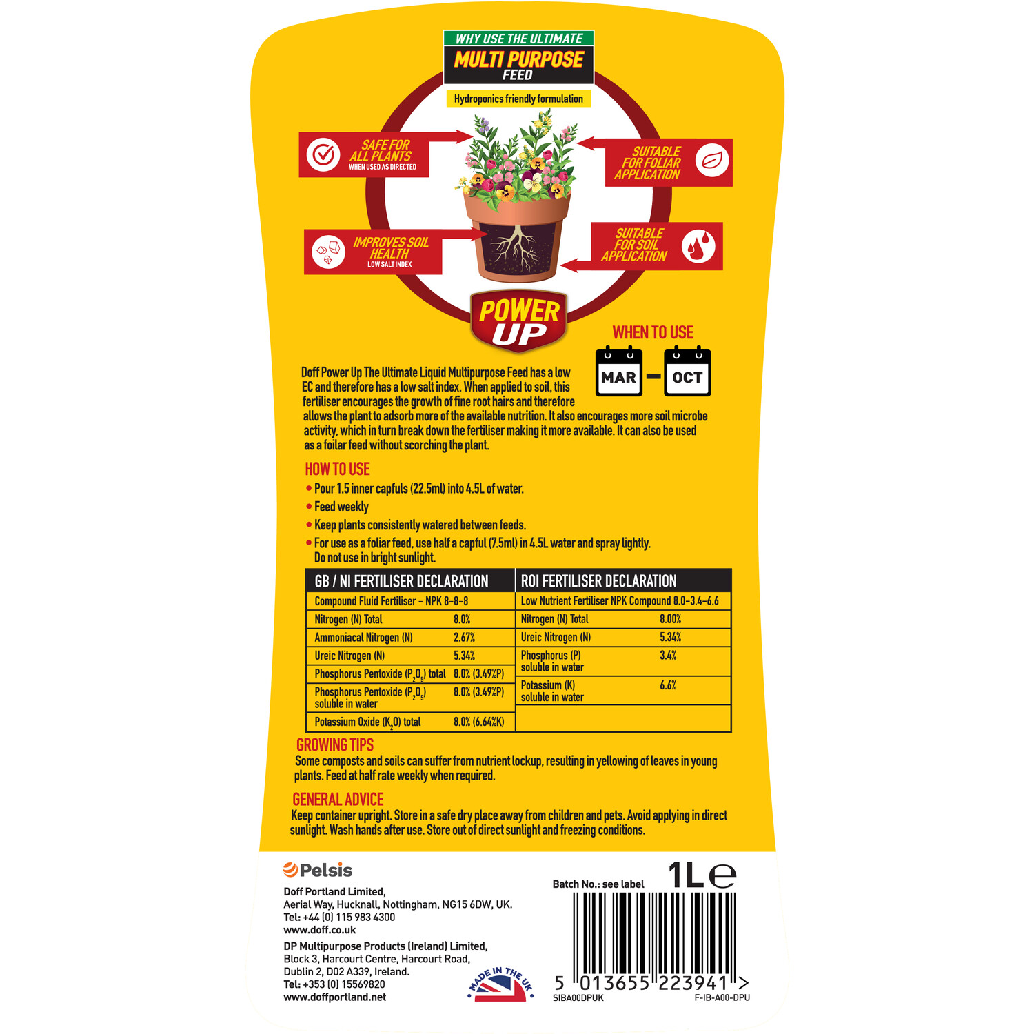 Doff Power Up Multi Purpose Feed