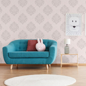 Tempus Damask Wallpaper