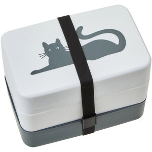 Grub Tub Cat Lunch Box With Cutlery