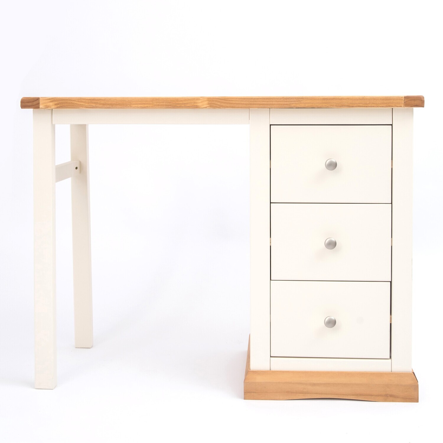 Cabinet Bits Trevi 3 Drawer Dressing Table - White